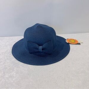 Angela & William Packable Poly Braid Bucket Sun Hat With Bow 50 UPF Water Proof